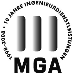MGA-Logo 10 Jahre