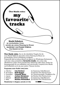 Flyer der ersten Staffel